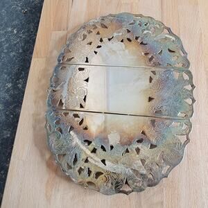 Raymond Silverplate Expandable silver trivet